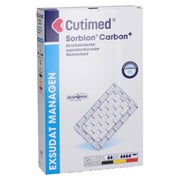 Cutimed Sorbion Carbon Wundverb.15x25 cm 12 St