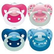 Produktabbildung: Nuk Signature Silikon-schnuller 6-18m 2 St