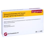 OLMESARTAN/Amlodipin/HCT Accord 20/5/12,5mg FTA 28 St