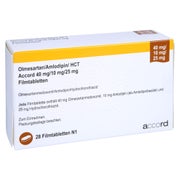 OLMESARTAN/Amlodipin/HCT Accord 40/10/25mg FTA 28 St
