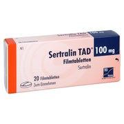Sertralin TAD 100 mg Filmtabletten 20 St