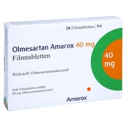 Olmesartan Amarox 40 mg Filmtabletten 28 St