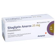 Sitagliptin Amarox 25 mg Filmtabletten 98 St