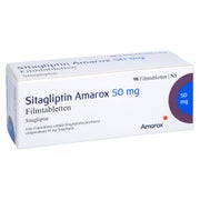 Sitagliptin Amarox 50 mg Filmtabletten 98 St
