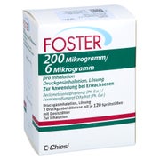 Foster 200/6 µg 120 Hub Dosieraerosol 2 St