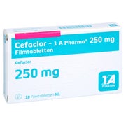 Cefaclor-1a Pharma 250 mg Filmtabletten 10 St
