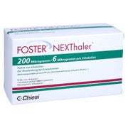 FOSTER NEXThaler 200/6 µg 120 ED Inhalationspulver 2 St