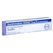 IBANDRONSÄURE HEXAL 3 mg/3 ml Inj.-Lsg.Fertigspr. 1 St