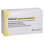INHIXA 4.000 I.E. 40 mg/0,4 ml Inj.-Lsg.i.e.F.-Sp. 50 St