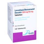 LEVODOPA/Benserazid Devatis 200mg/50mg Tabletten 100 St