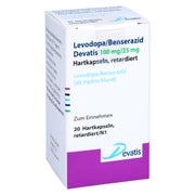 LEVODOPA/Benserazid Devatis 100mg/25mg Retardkaps. 20 St
