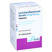LEVODOPA/Benserazid Devatis 50mg/12,5mg Tabletten 20 St