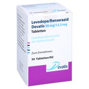 LEVODOPA/Benserazid Devatis 50mg/12,5mg Tabletten 50 St