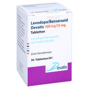 LEVODOPA/Benserazid Devatis 100mg/25mg Tabletten 30 St