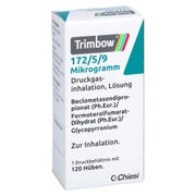 TRIMBOW 172 µg/5 µg/9 µg 120 Hub Druckgasinhalat. 1 St