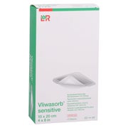 Vliwasorb Sensitive 10x20 cm superabsorb 10 St