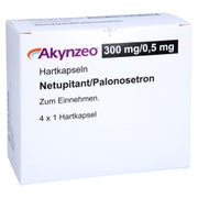 Akynzeo 300 Mg/0,5 mg Hartkapseln 4 St