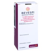BEVESPI Aerosphere 7,2 µg/5 µg Dru.Gasinh.120Hub 1 St