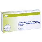 Alendronsäure Heumann 1x wöchentlich 70 mg 4 St