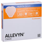 Allevyn Sacrum Klein 17x17 cm Wundverban 10 St