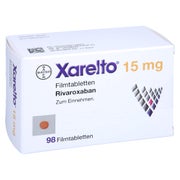 Xarelto 15 mg Filmtabletten 98 St