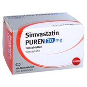 Simvastatin Puren 20 mg Filmtabletten 100 St