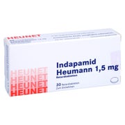 INDAPAMID Heumann 1,5 mg Retardtabletten Heunet 30 St