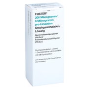 Foster 200/6 µg 120 Hub Dosieraerosol 1 St