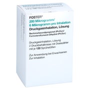Foster 200/6 µg 120 Hub Dosieraerosol 2 St