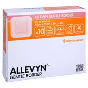 Allevyn Gentle Border 7,5x7,5 cm Schaumv 10 St