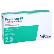 PRETERAX N 2,5 mg/0,625 mg Filmtabletten 90 St