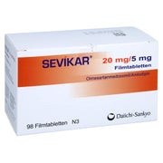Sevikar 20 mg/5 mg Filmtabletten 98 St