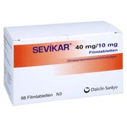 Sevikar 40 Mg/10 mg Filmtabletten 98 St