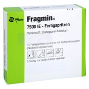 FRAGMIN 7.500 I.E. Inj.-Lsg.i.e.Fertigspr. 10 St