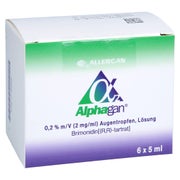 Alphagan 0,2% m/V 2 mg/ml Augentropfen 6X5 ml