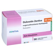 DULOXETIN Zentiva 30 mg magensaftres.Hartkapseln 98 St