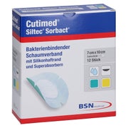 Cutimed Siltec Sorbact PU-Verb.7x10 cm o 12 St