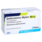 Deferasirox Mylan 90 mg Filmtabletten 90 St