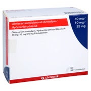 OLMESARTAN/Amlodipin/HCT Glenmark 40/10/25mg FTA 98 St