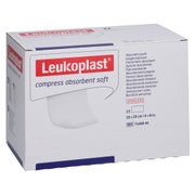 Leukoplast Compress Absorbent soft steri 25X1 St
