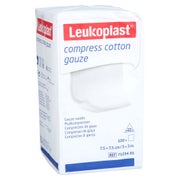 Leukoplast Compress Cotton Gauze 7,5x7,5cm Unst.8f 100 St