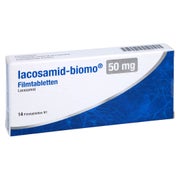 Lacosamid-biomo 50 mg Filmtabletten 14 St