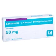 Lacosamid-1a Pharma 50 mg Filmtabletten 28 St