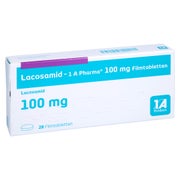 LACOSAMID-1A Pharma 100 mg Filmtabletten 28 St
