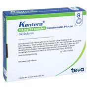 KENTERA 3,9 mg/24 Stunden transdermale Pflaster 8 St