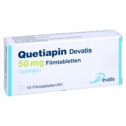 Quetiapin Devatis 50 mg Filmtabletten 10 St