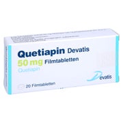 Quetiapin Devatis 50 mg Filmtabletten 20 St
