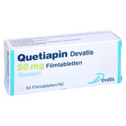 Quetiapin Devatis 50 mg Filmtabletten 50 St