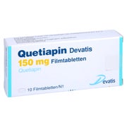 Quetiapin Devatis 150 mg Filmtabletten 10 St