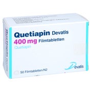 Quetiapin Devatis 400 mg Filmtabletten 50 St